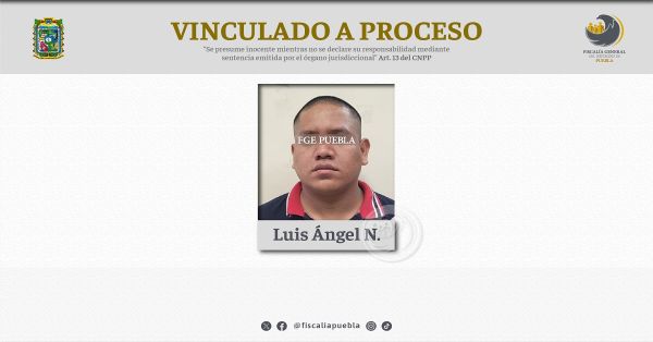 Detienen a Luis Ángel por el delito de robo a casa