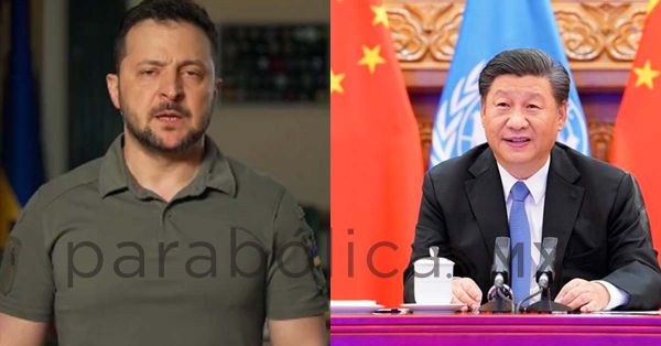 Sostiene Volodimir Zelensky llamada telefónica con Xi Jinping