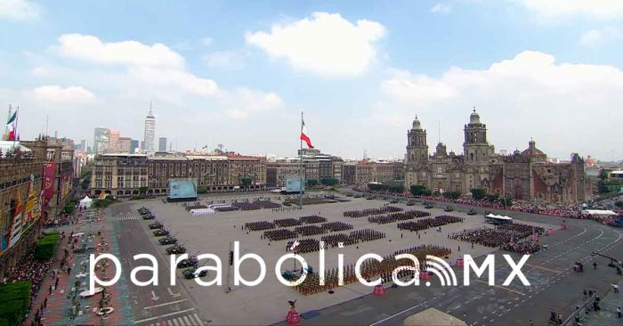 Conmemoran la Independencia con el Desfile Cívico-Militar en la Ciudad de México