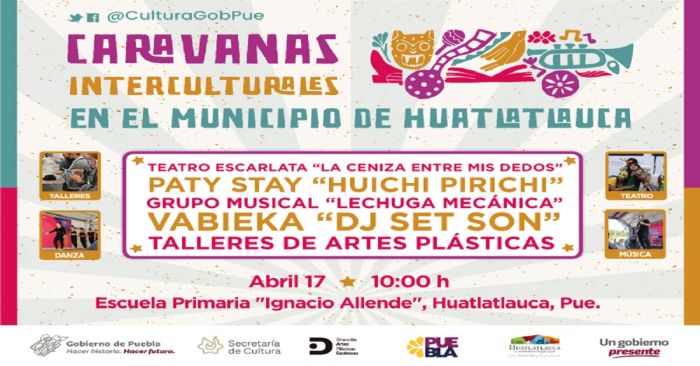 Anuncian actividades artísticas y culturales al interior del estado