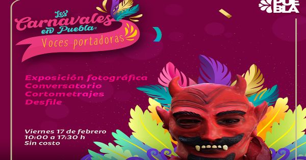 Habrá en “La Carmela” programa “Los Carnavales de Puebla”