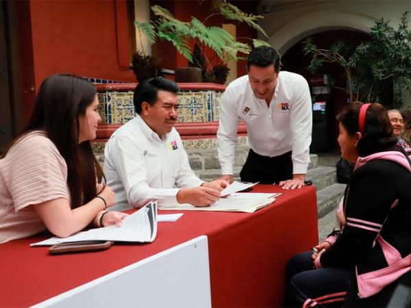 En “Jornada Ciudadana”, gobierno de Puebla reitera compromiso con talentos juveniles académicos