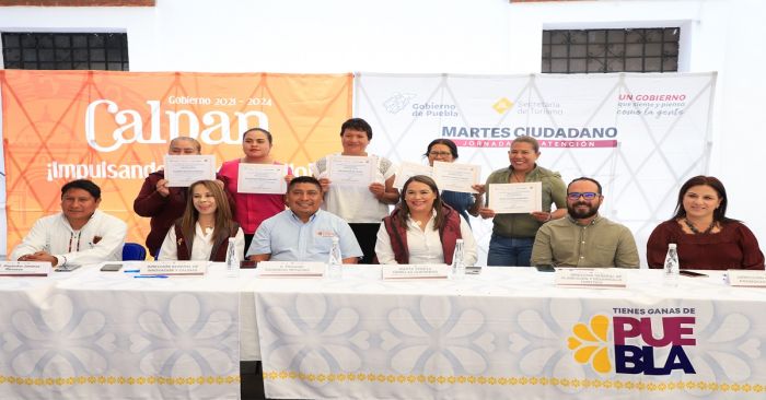 Ofrecen capacitación y promoción en Calpan con “Martes Ciudadano”