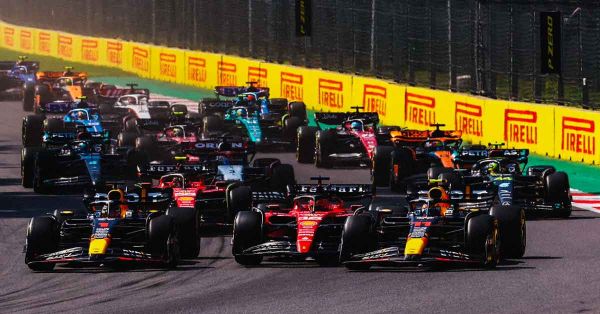 Queda fuera ‘Checo’ Pérez del Gran Premio de México tras choque con Leclerc