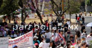VIDEOS: Marchan miles de mujeres en Puebla bajo el grito de ¡Justicia!