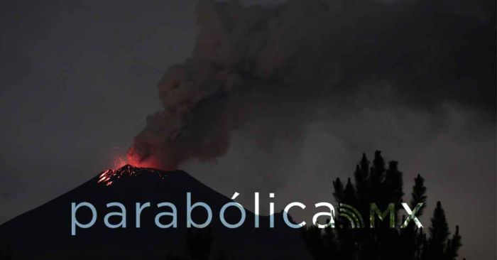Promedia el Popocatépetl más de mil minutos diarios de tremor