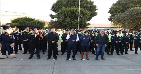 Realiza Policía Municipal operativo &quot;Contigo y en ruta&quot;