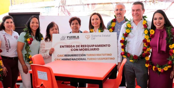 En La Resurrección, SEDIF y Bienestar fortalecen alimentación y educación de familias poblanas