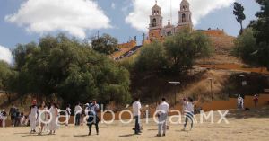 Reúne el equinoccio de primavera a miles de turistas en las Cholulas