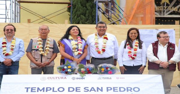 Rescata y preserva Puebla patrimonio histórico con apoyos federales