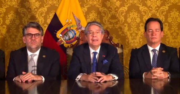 Disuelve Guillermo Lasso el Congreso de Ecuador y convoca elecciones generales anticipadas