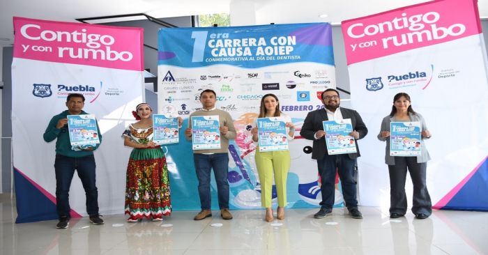 Anuncian Carrera por la Salud Bucal de la niñez poblana