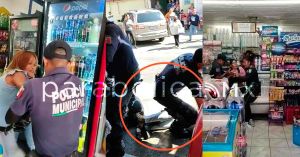 Ahora policías de Izúcar de Matamoros golpean y detienen a mujeres comerciantes