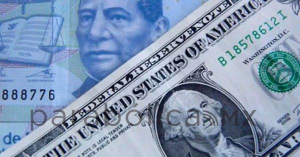 Llega peso mexicano a 16.64 unidades por dólar; su mejor nivel en 8 años