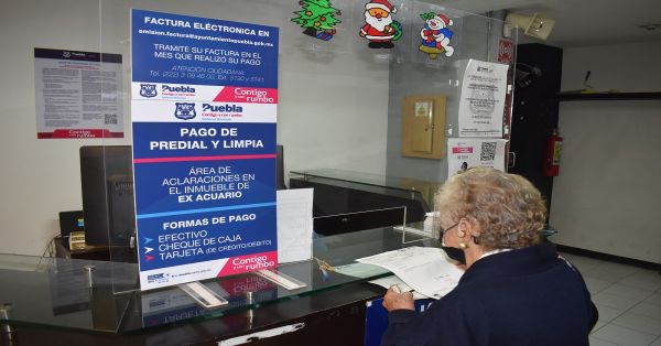 Suspenden servicio las cajas de cobro del ayuntamiento de Puebla