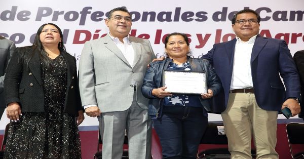 Reconoce Sergio Salomón al sector primario como pilar fundamental para desarrollo de Puebla