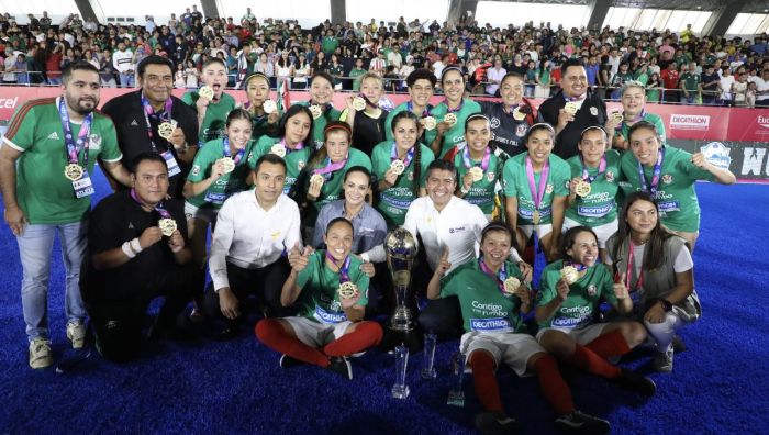 México varonil y femenil, campeón del Mundial Fut 7