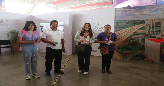 Presenta gobierno estatal potencial de Ciudad Modelo en Feria de Puebla 2023