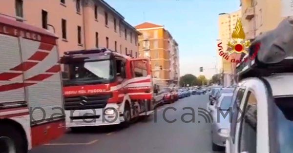 Deja incendio en edificio de Italia 8 muertos y 80 hospitalizados