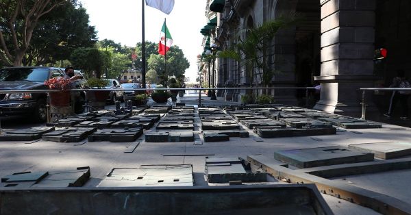 Darán mantenimiento a la maqueta monumental del Centro Histórico de Puebla