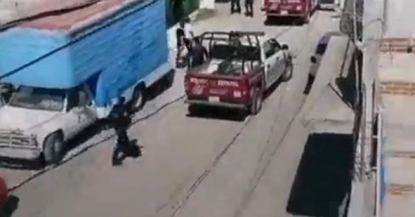 Localizan armas robadas a elementos de la Policía Estatal en Amozoc