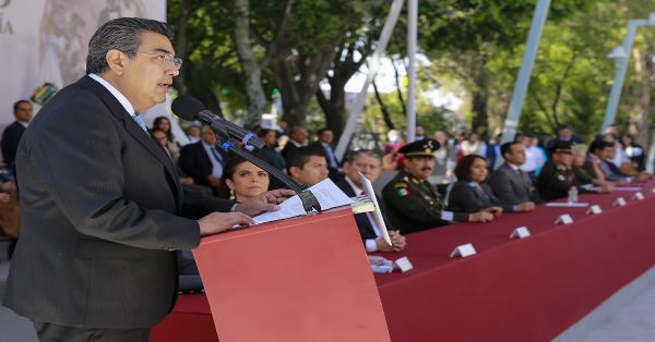Exhorta Sergio Salomón a poblanos trabajar en unidad para favorecer progreso de Puebla