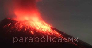 Solicita CNPC a la Guardia Nacional sobrevolar el cráter del volcán Popocatépetl