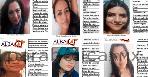 Reportan la desaparición de 6 mujeres que se encontraban juntas en Celaya, Guanajuato