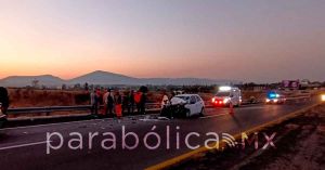 Fallece policía en accidente en la Vía Atlixcáyotl