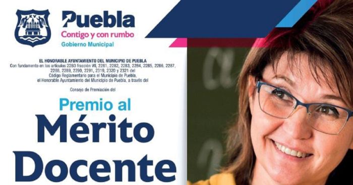 Abren convocatoria para el Premio al Mérito Docente en la capital poblana