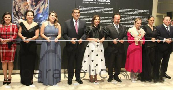 Inaugura Sergio Salomón exposición “Donde el sonido se convirtió en arte”