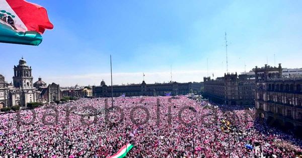 Estima Gobierno de la CDMX 90 mil asistentes en marcha en defensa del INE