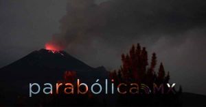 Sigue en vivo la actividad nocturna de Popocatépetl