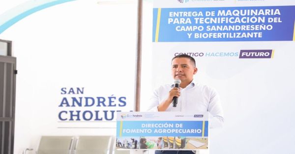 Proponen en San Andrés Cholula buenas prácticas en el sector agrícola del municipio