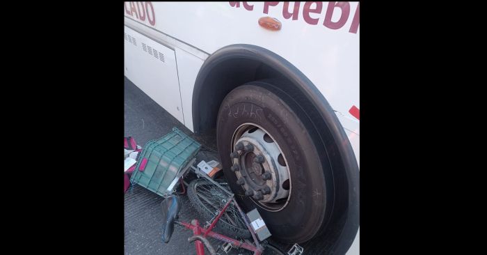 Atropellan a ciclista en el Bulevar 5 de Mayo