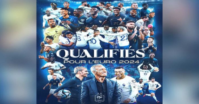 Logra Mbappé hacer historia y Francia califica a la Eurocopa 2024