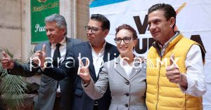 Se suma Va por Puebla a marcha contra el Plan B de la Reforma Electoral