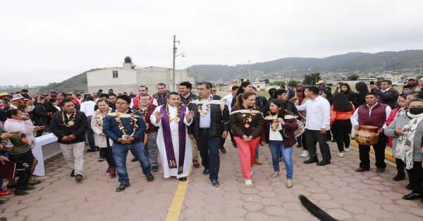 Inauguran obras en el municipio de Zautla, Puebla