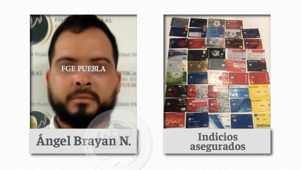 Procesan a defraudador en cajeros automáticos de Cholula