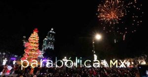 Encienden  un millón de luces Led por la navidad en el Centro Histórico