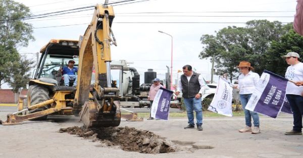 Inician obras del SOSAPACH para mejorar servicios en San Pedro Cholula