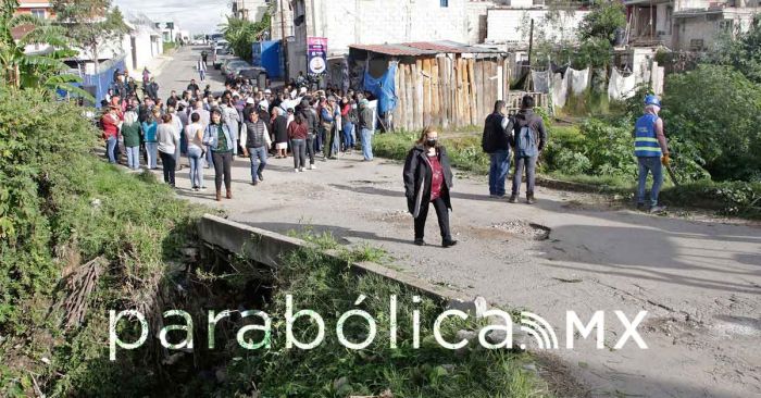 Inicia la rehabilitación del puente de la calle Puebla en San Sebastián Aparicio