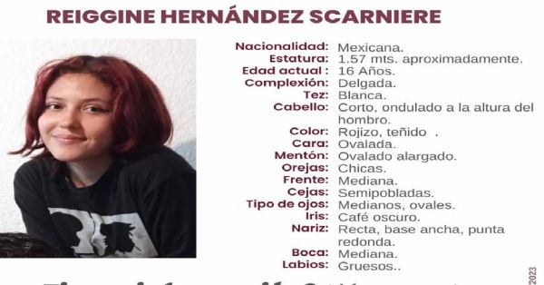 Buscan a Reiggine desapareció en calles de Puebla capital