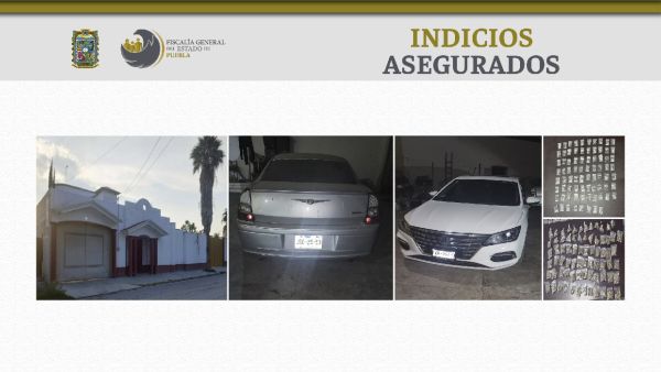 Catea FGE inmueble en Cuapiaxtla; aseguran vehículos y droga