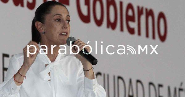 Tras la contingencia volcánica, Claudia Sheinbaum reagenda en Puebla