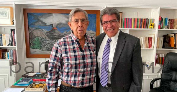 “La república nos necesita”, se reúne Ricardo Monreal con Cuauhtémoc Cárdenas