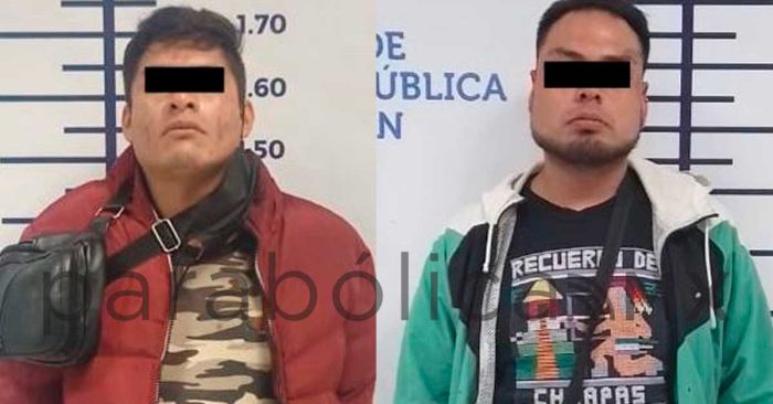 Detiene policía de San Andrés Cholula a dos presuntos responsables de delitos contra la salud