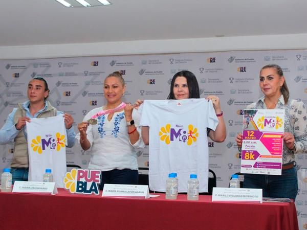 Con carrera “M8”, INPODE y Texmelucan conmemorarán “Día de la Mujer”