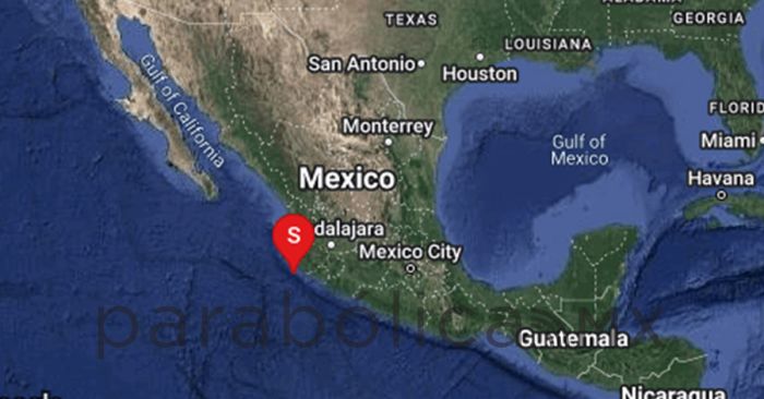 Reportan sismo 5.7 en Cihuatlán, Jalisco