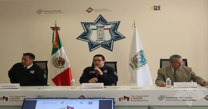 Fortalece  SSP coordinación con municipios para mayor seguridad en Puebla